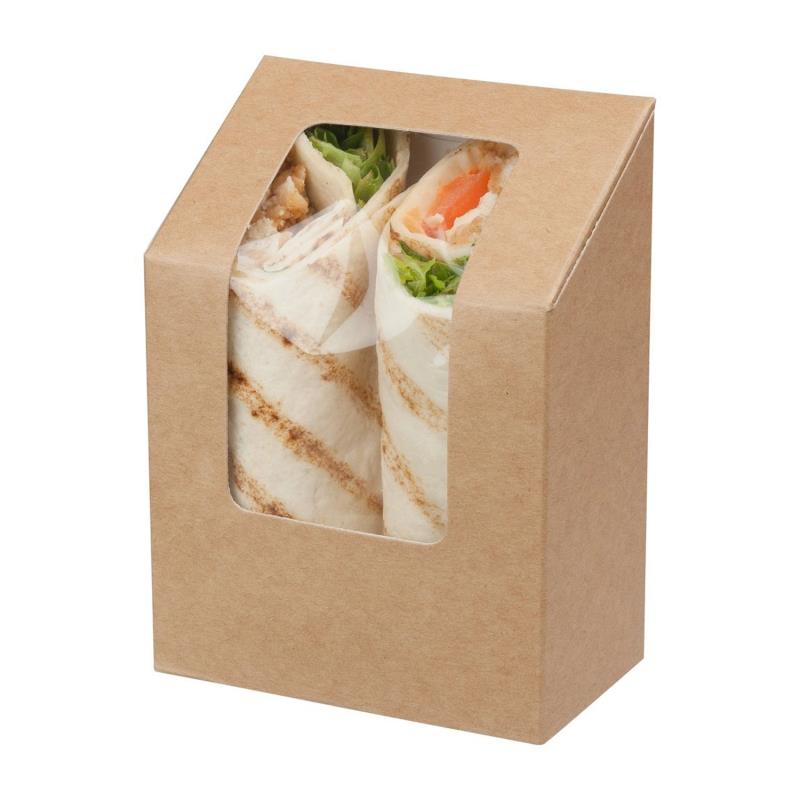 Tortilla Wrap Pack mit Zellulosenfenster