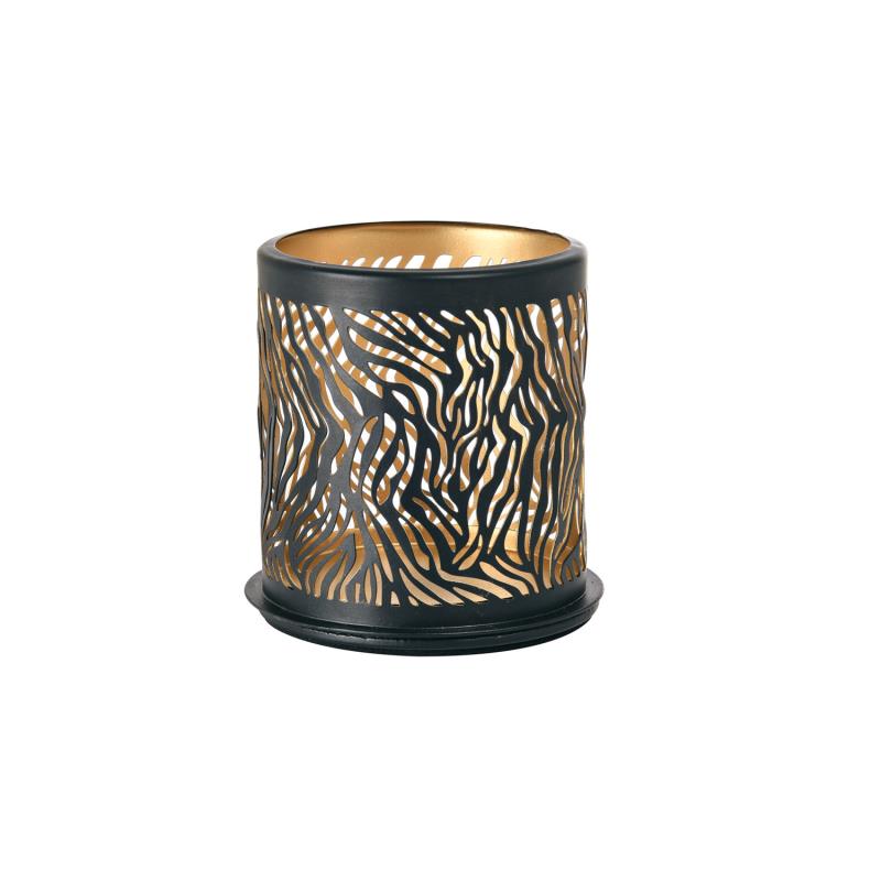 Kerzenhalter Safari Zebra Ø 7,5x,7,5cm