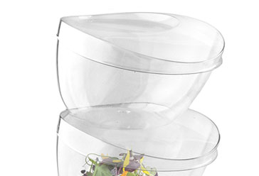 Organic Bowl Deckel 250ml Fingerfood-und Catering- Artikel