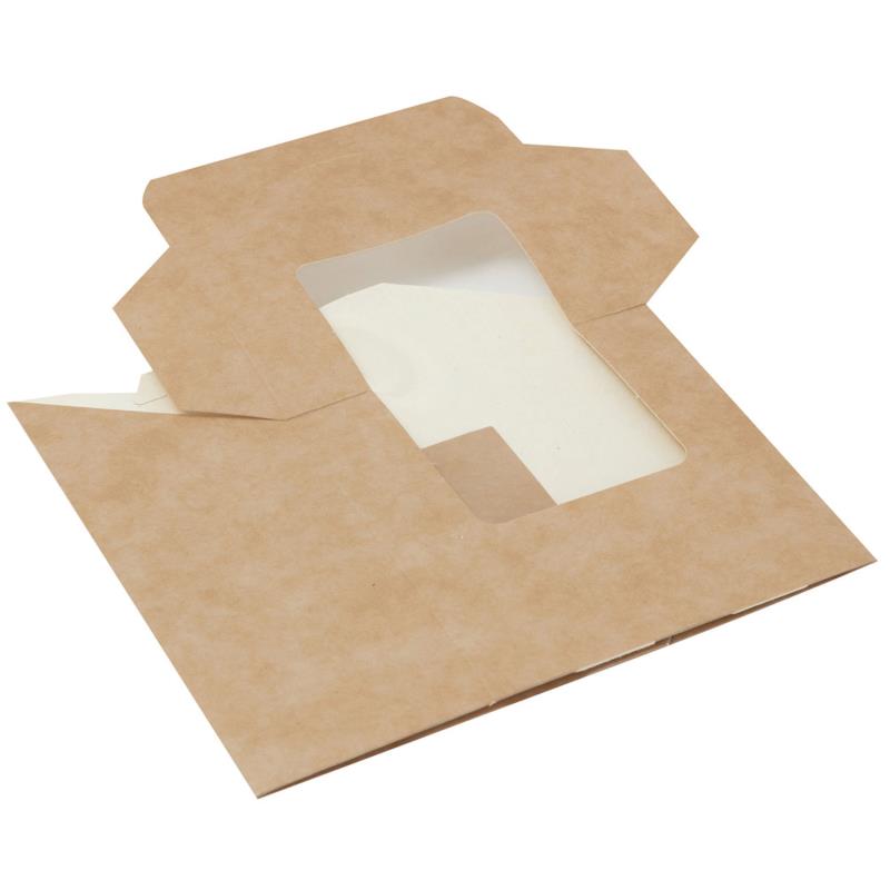 Tortilla Wrap Pack mit Zellulosenfenster