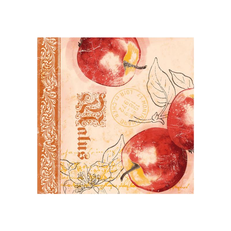 Serviette Malus 40x40cm