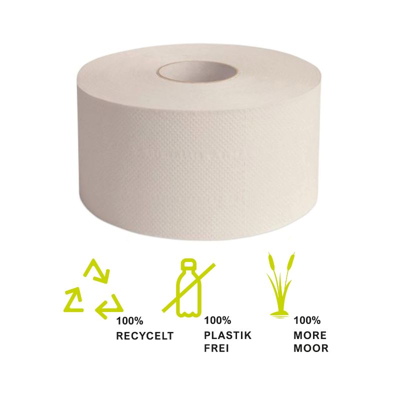 Toilettenpapier Jumbo 2lg 180m GREEN JUTTA