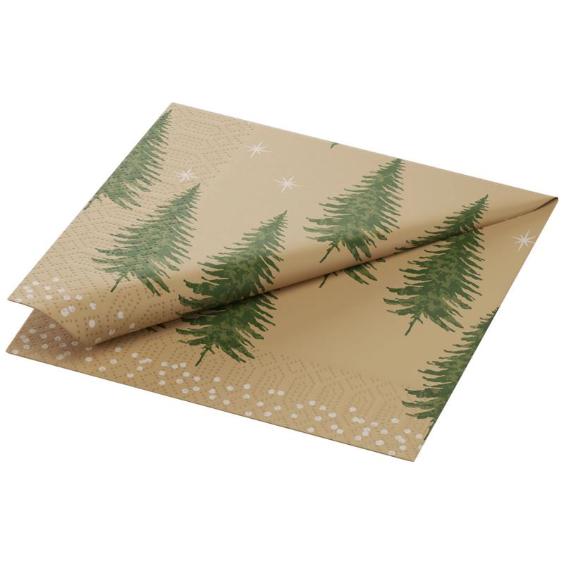 Zelltuch Serviette Humble Trees 33x33cm