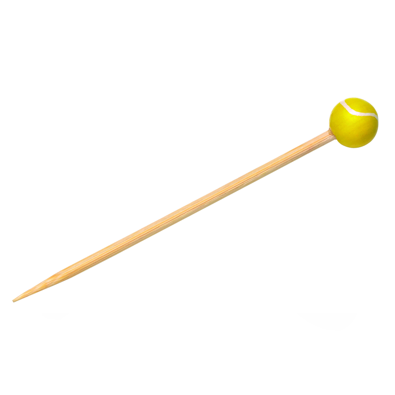 Stick Tennis Ball Holz 120mm Spieße