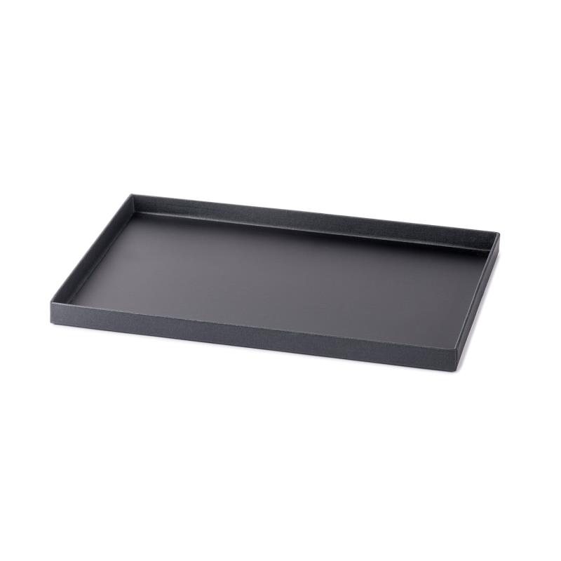 Caterlux Tablett Atlas 1/2 Schwarz 27x19x1,5cm