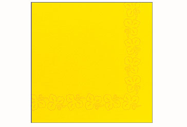 Weinranke gelb Dunicel Servietten 41x41 1/4F