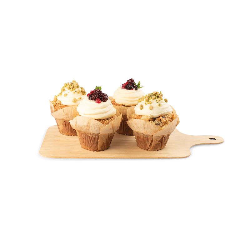 Servierbrett Bambus in der Größe 350x180x2,5mm ideal für Käse oder auch FIngerfood