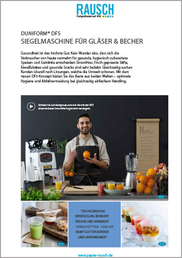 Flyer Bagasse Siegelschalen