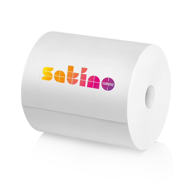 Putzrolle Hochweiß 2-lagig 23x35cm Satino Comfort