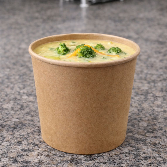 Soup to go 450ml braun Soup to go Verpackungsbecher