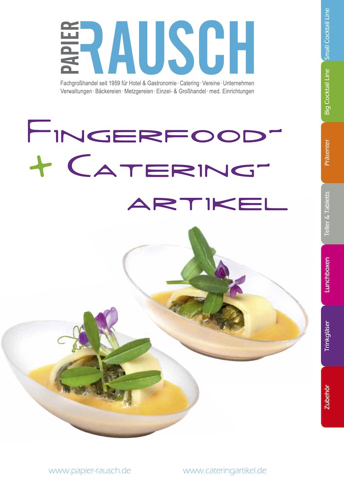 Gesamtkatalog Fingerfood & Catering