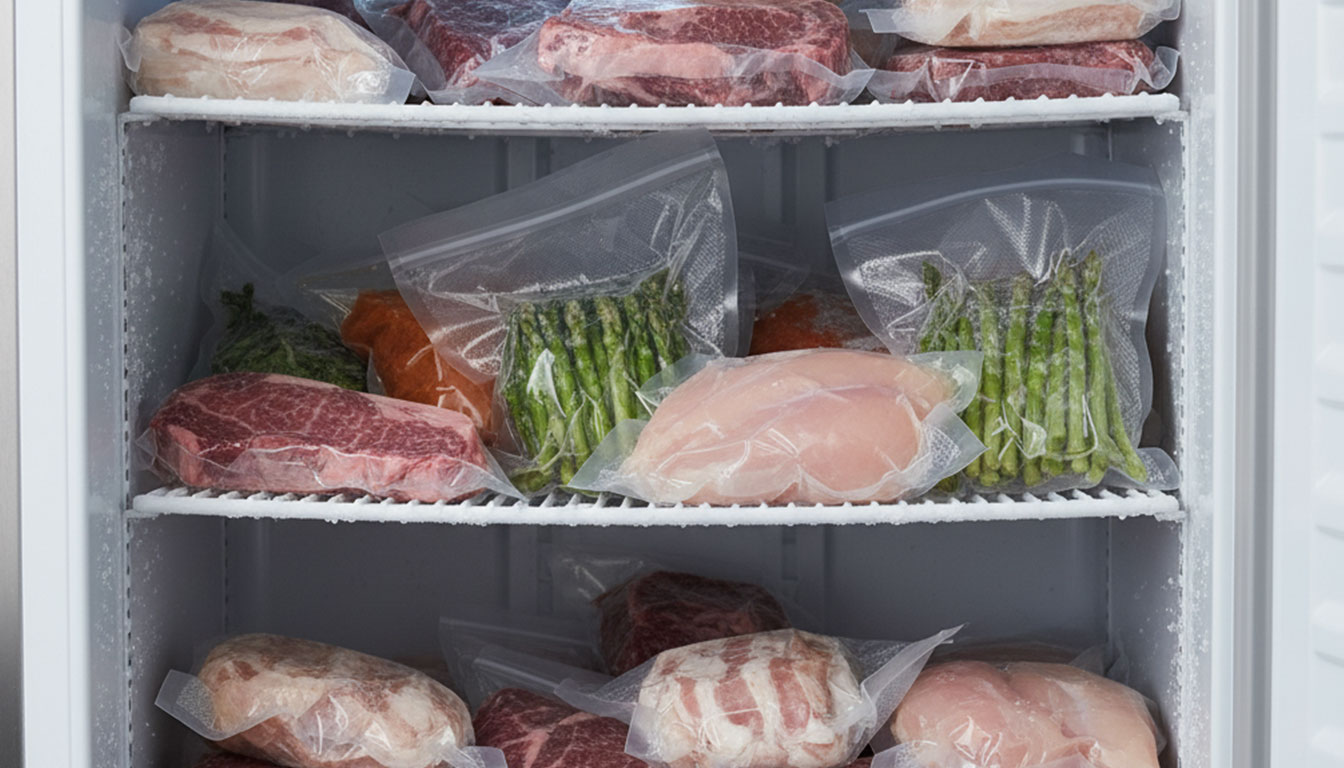 Vakuumbeutel für Profiküche