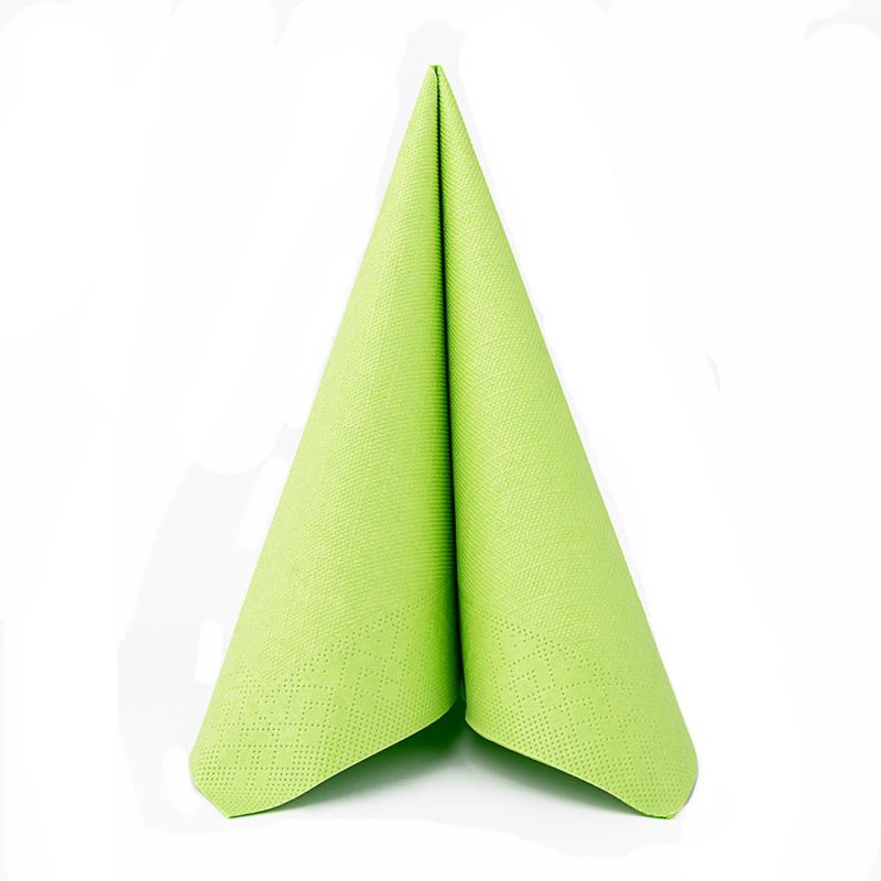 Klassik Serviette Deluxe Kiwi 40x40cm