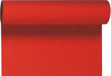 Dunicel Tête-à-Tête Tischläufer, 0,40 x 24m rot