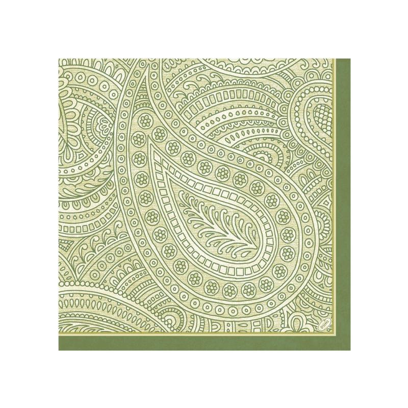 Zelltuch Serviette Paisley 40x40cm