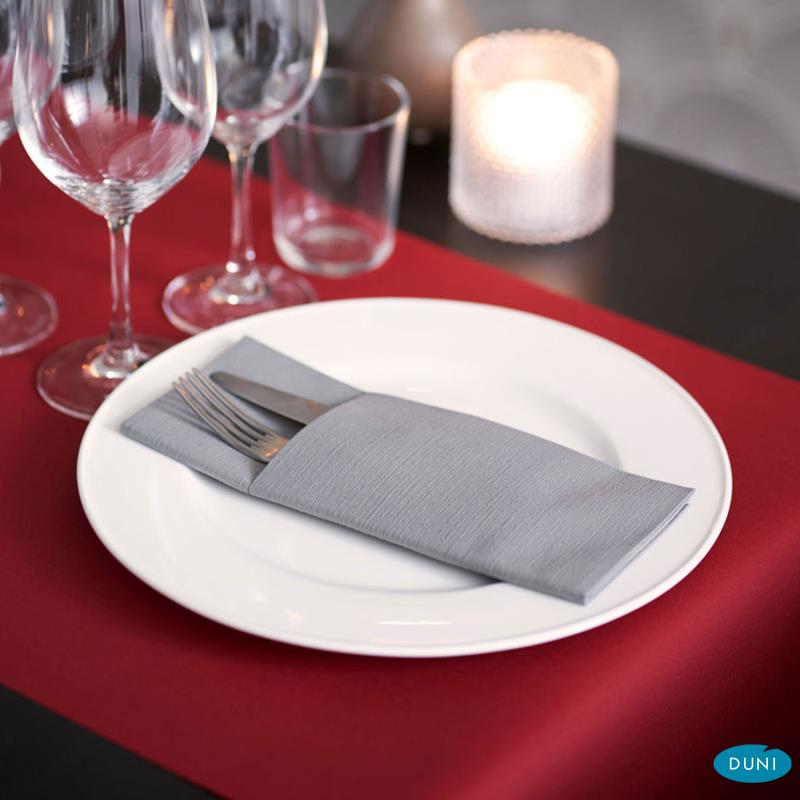 Dunilin Pocket Napkins Grau 48x40cm