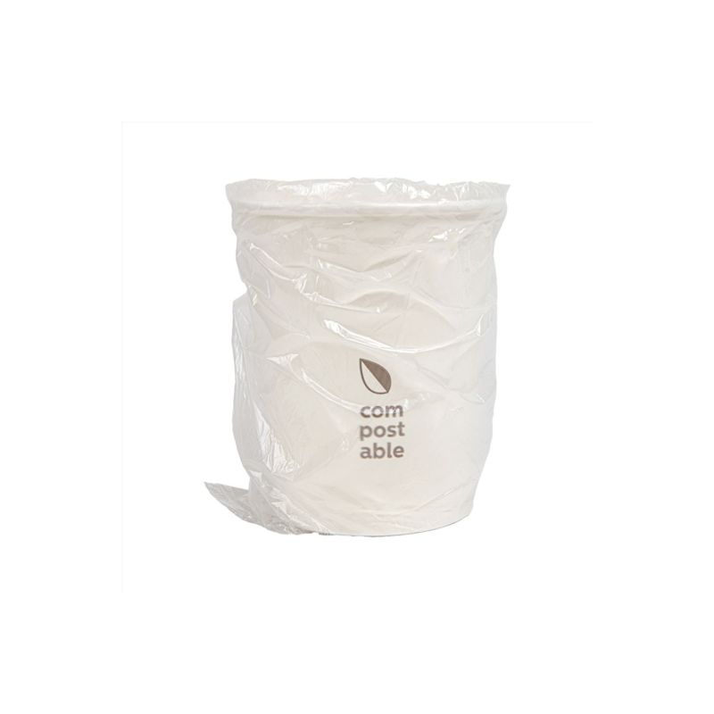 B2B Hotelbedarf: Papier-Zahnbecher 240 ml – einzeln verpackt für Zimmerservice