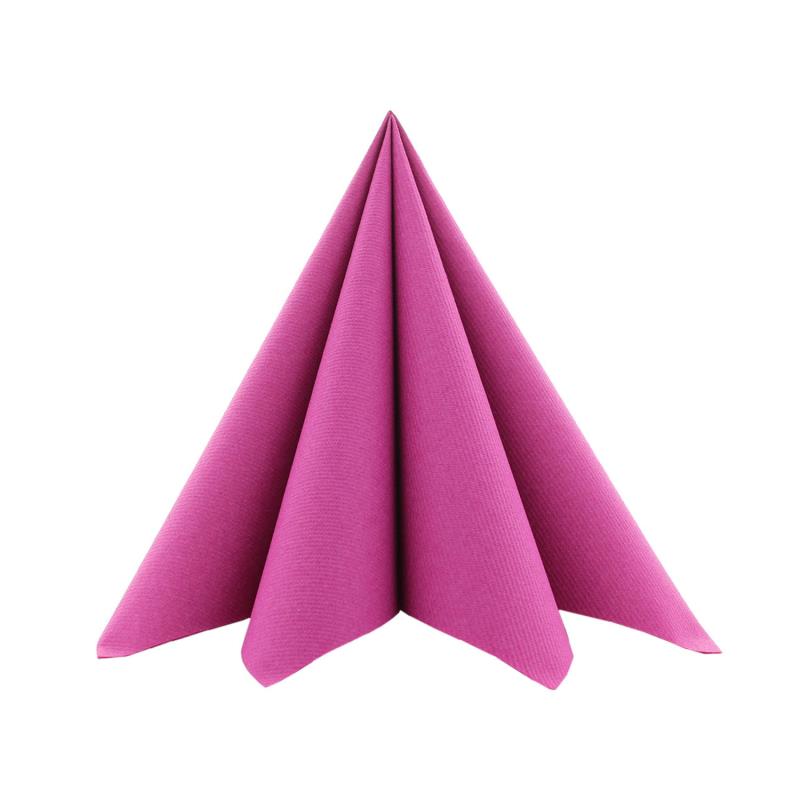 Airlaid Serviette Violett 40x40cm