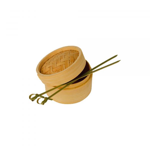 Bambus Dampf- Korb klein