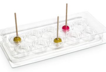 Lollipop Stick Holz 95mm Fingerfood-und Catering- Artikel