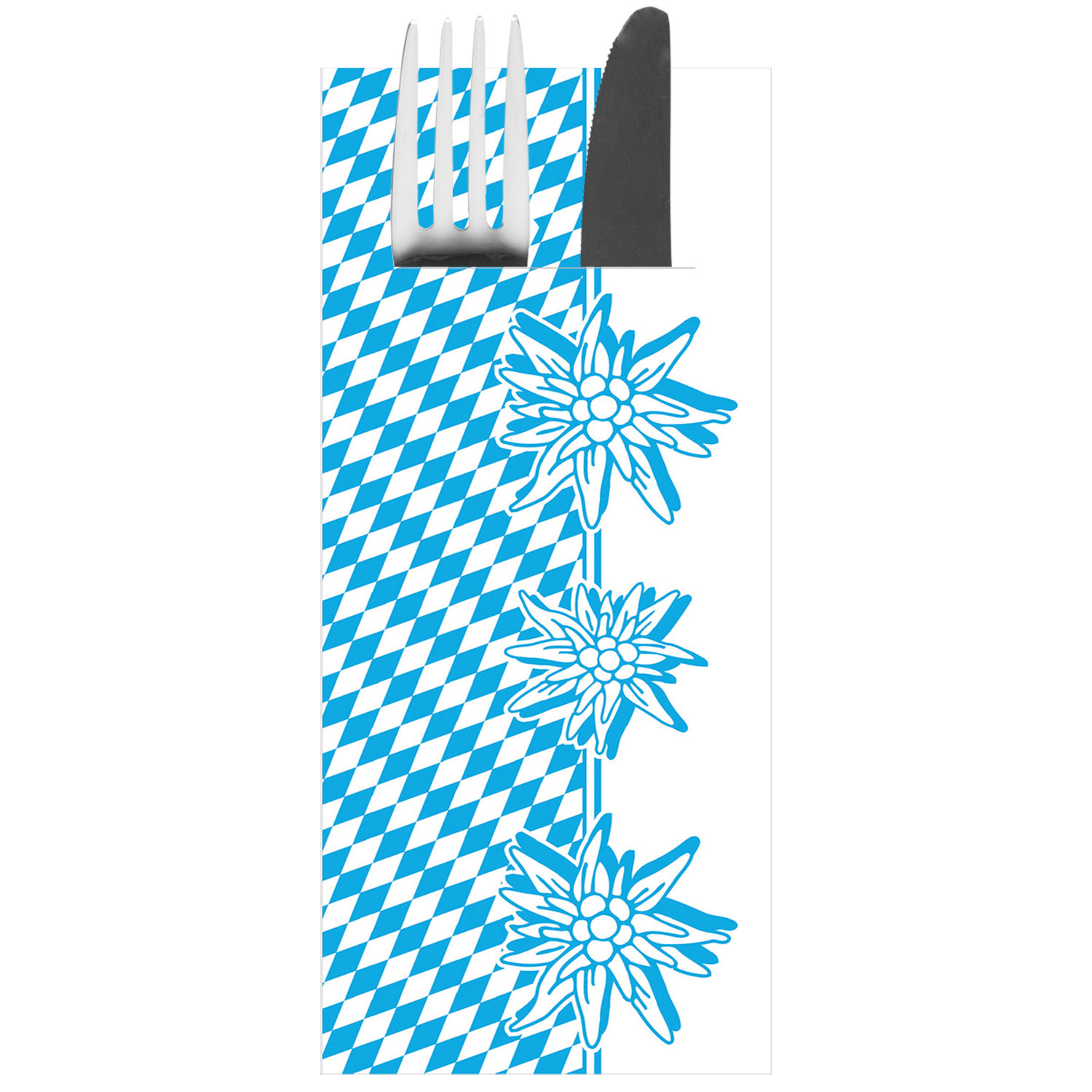 Pocket Napkin Bayern 40x33cm 1/8 Falz