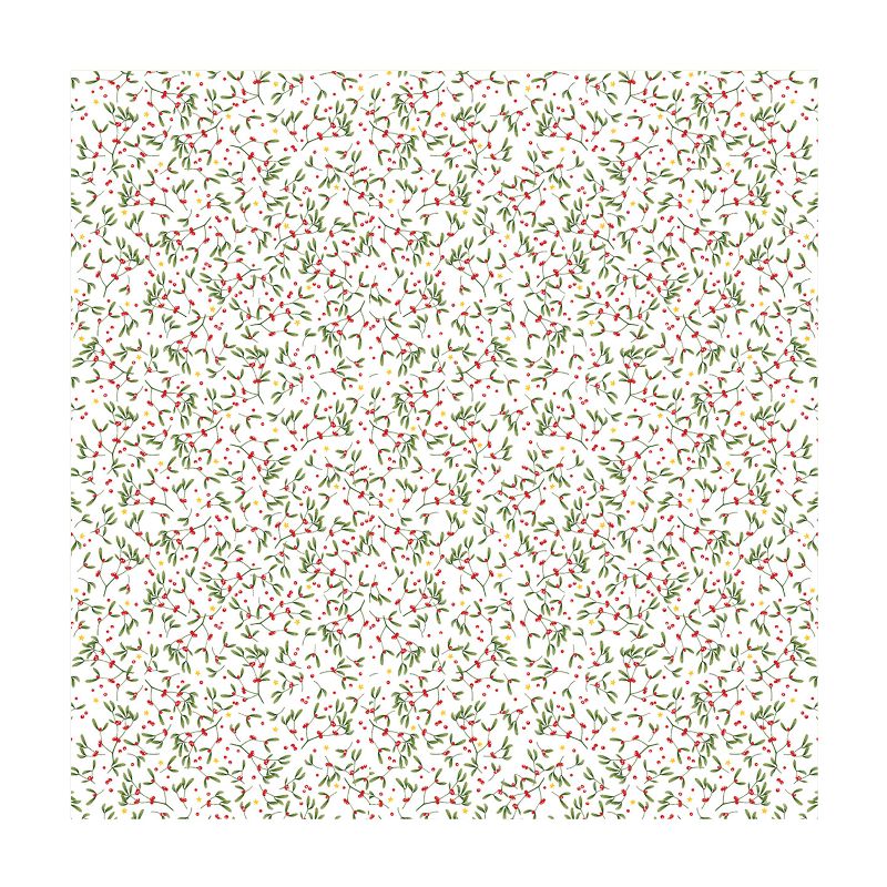 Airlaid Mitteldecke Leni 100x100cm, weihachtliche Mitteldecke