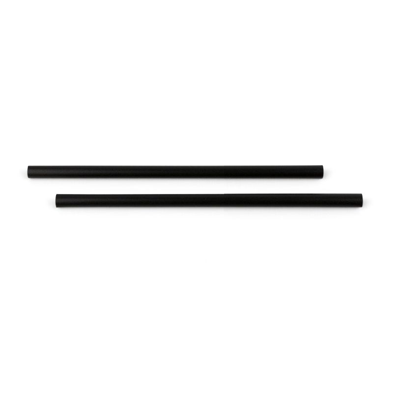 Trinkhalm Fibratech Schwarz 8x200mm - 100% natürlich