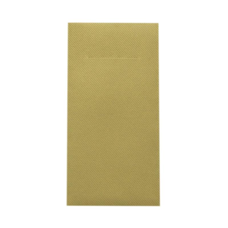 Pocket Napkins Gold 40x40cm mit Schlitz