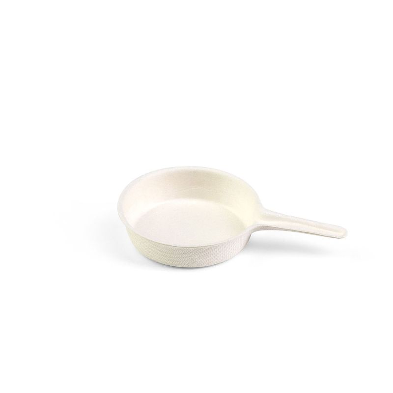 Mini Pfanne 25ml aus Bagasse - PFAS-frei & nachhaltig