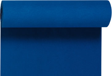 Dunicel Tête-à-Tête Tischläufer, 0,40 x 24m dunkelblau