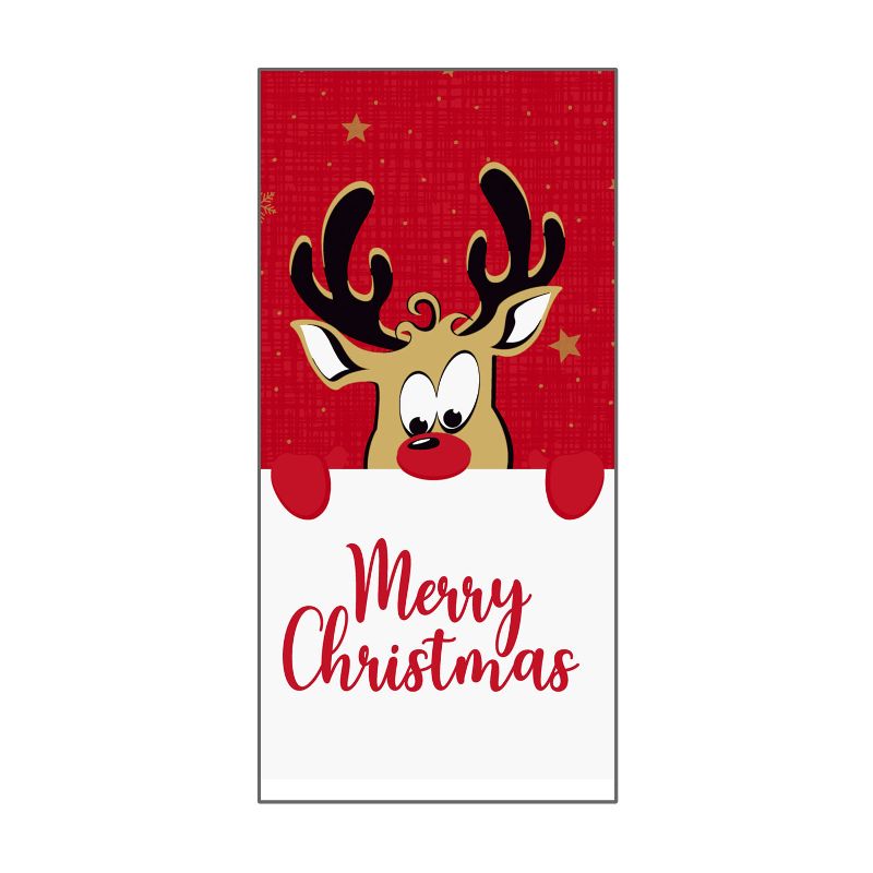 Serviette Rudolf 40x40, 1/8 F, Bio Dunisoft Serviette Rudolf 40x40, 1/8 F, Bio Dunisoft