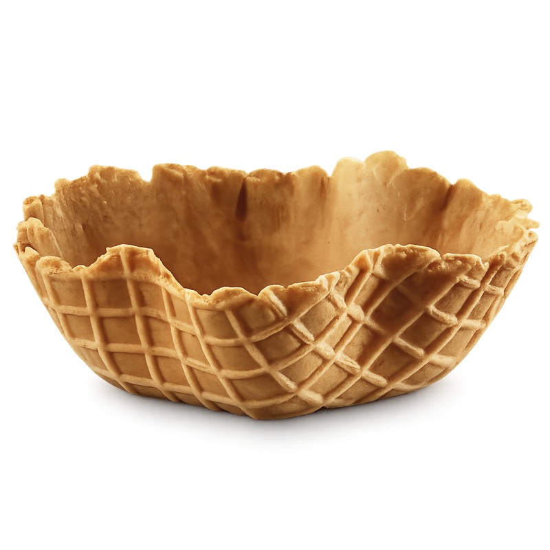 Waffelschale essbar