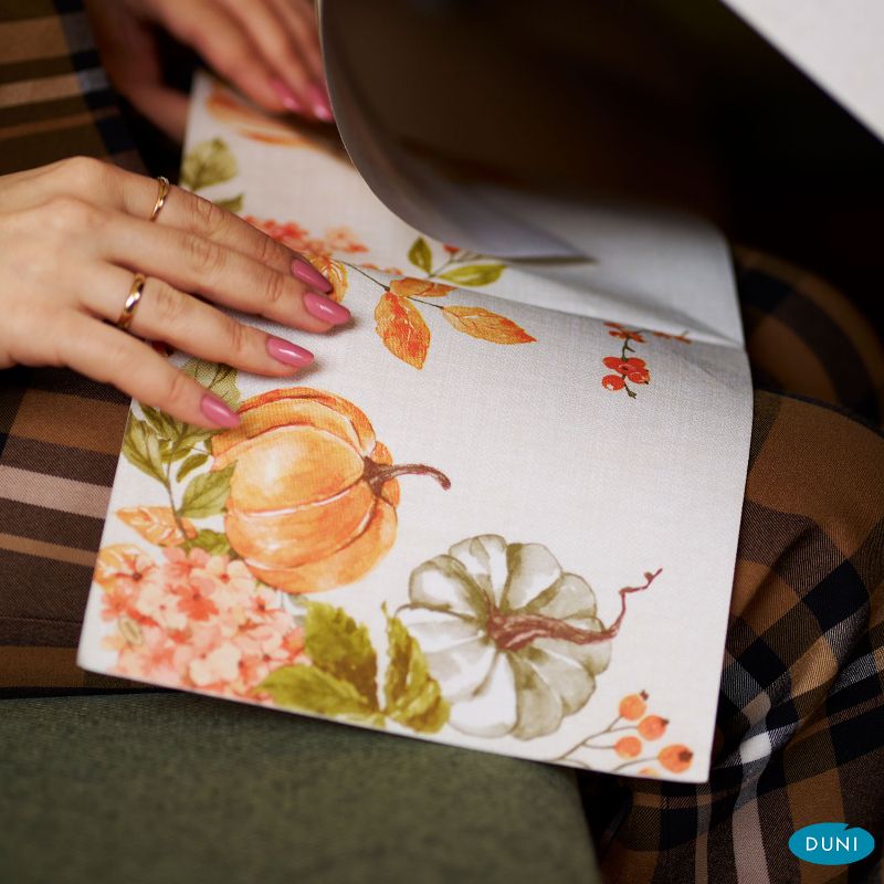 Bio Dunisoft Serviette Spicy Pumpkin 40x40cm Bio Dunisoft Serviette Autumn Gradient 40x40cm Herbstservietten