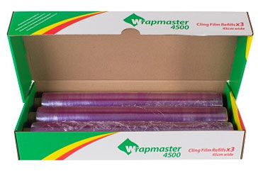 Frischhaltefolie Wrapmaster 45cm/300m PVC Film