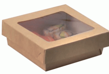 Multifood Box braun 1800ml Verpackungen 2 go