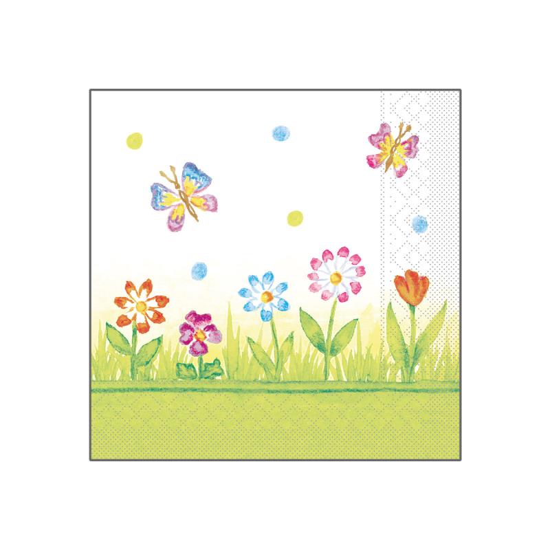 Zelltuch Serviette Insa 33x33cm