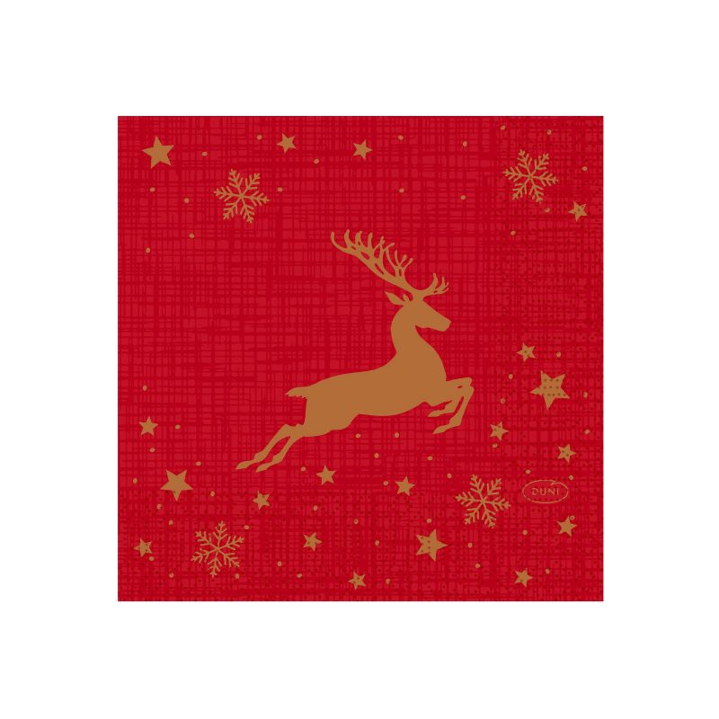 Weihnachtsserviette Shimmer Trees für stilvolle Gastronomie-Dekoration