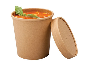 Soup to go 450ml braun Soup to go Verpackungsbecher