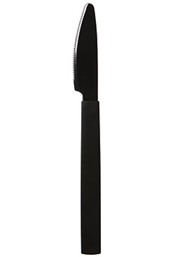 Libra Messer schwarz 19cm, 20x40 Stück