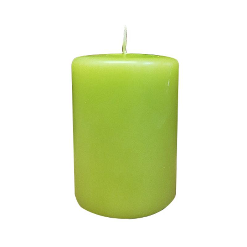 Stumpenkerze avocado 150x70mm Stumpenkerze