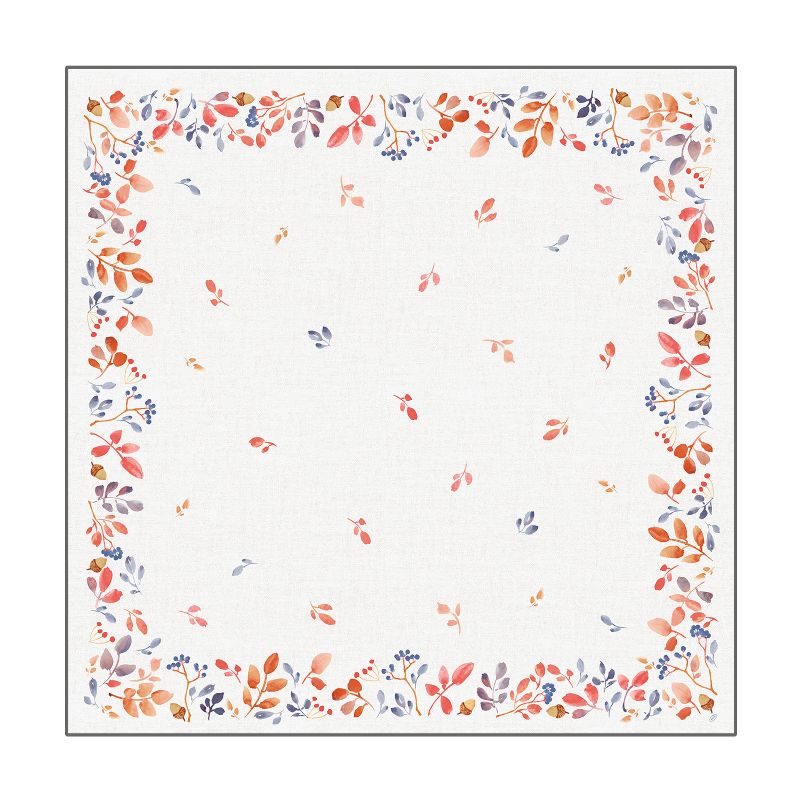 Bio Dunicel Mitteldecke Autumn Gradient 84x84cm Herbst Tischdeko