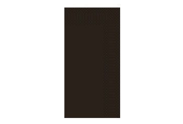 Zelltuch-Servietten 40x40cm, 3-lagig, 1/8 F Schwarz