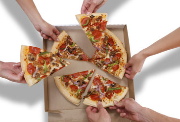 Pizzakarton: Familienpizza