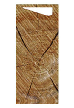 Bestecktaschen Wood Serviettenbeutel 8,5x19cm