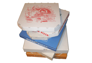 Pizzakarton mit Eigendruck