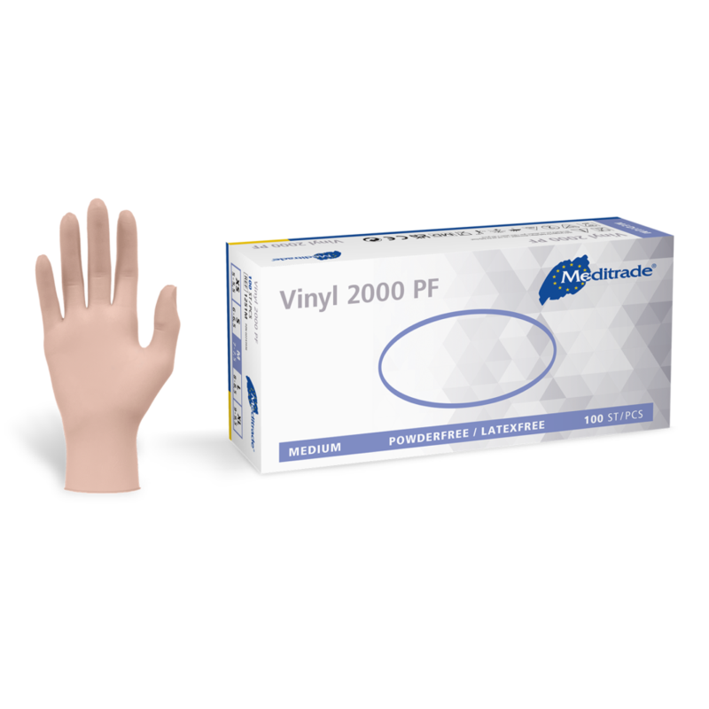 Vinyl-Handschuhe 2000 PF Puder- und latexfrei