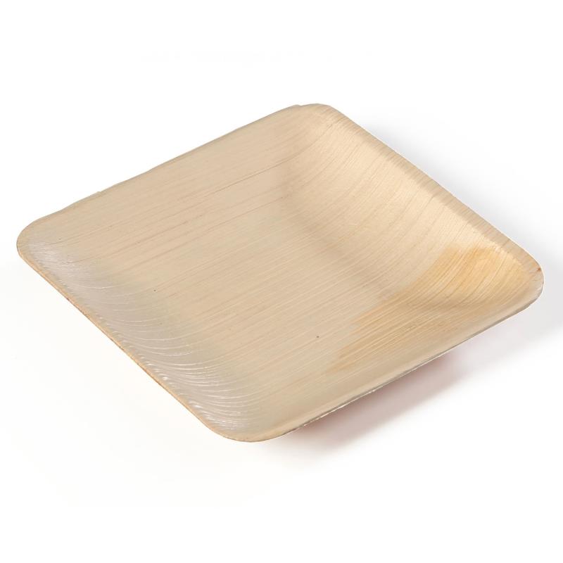 Teller aus Palmblatt 25x25x2cm