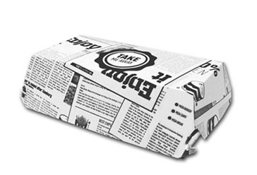 Sandwich Box M Zeitungsdruck