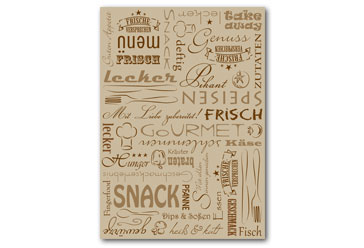 Hamburger-Papier Fettdicht – Einschlagpapier Für Street Food – Braun, 17,5 X 27 Cm