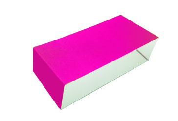 Pralinenbanderole 139x36x68mm pink Konditor Verpackungen